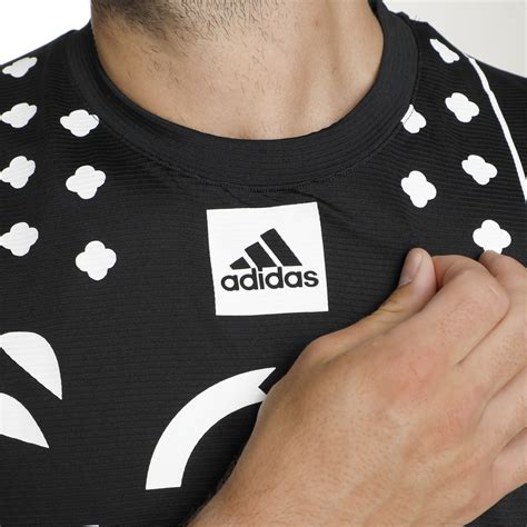 adidas schwarz weiß tshiert herren tennis|adidas Paris Freelift T.